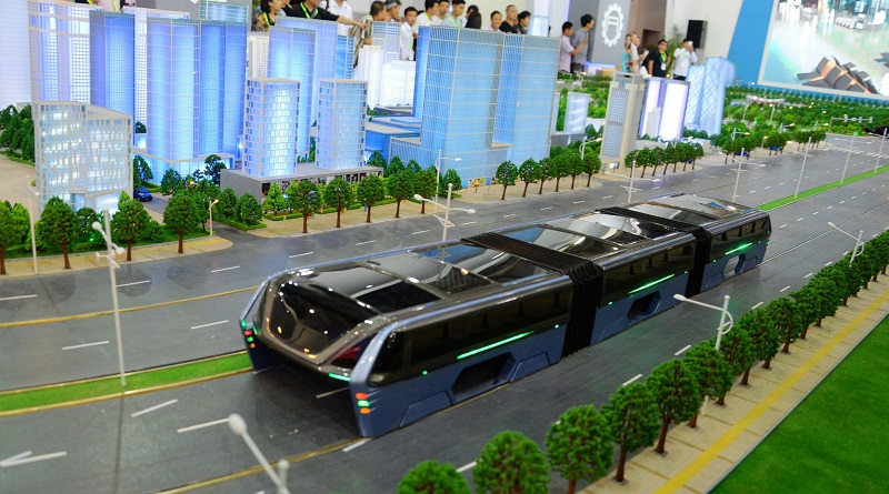 Egy forradalmi busszal kerülnék ki a dugókat Kínában